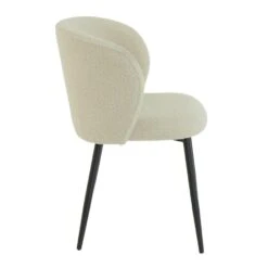 Elyna Eetkamerstoel Teddy - Stof - Taupe -Leen Bakker Winkel 1000096978 0102