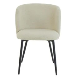 Elyna Eetkamerstoel Teddy - Stof - Taupe -Leen Bakker Winkel 1000096978 0103