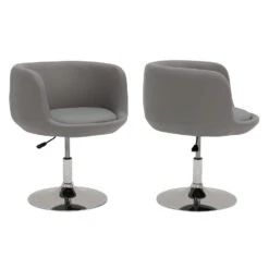 Happy Garden Stoelen NOLAN - Grijs - Mock 8 Happy Garden Stoelen NOLAN - Grijs - Mock -Leen Bakker Winkel 1000099360 0102