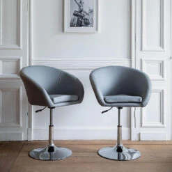 Happy Garden Stoelen GABIN - Grijs - Mock 7 Happy Garden Stoelen GABIN - Grijs - Mock -Leen Bakker Winkel 1000099382 0101