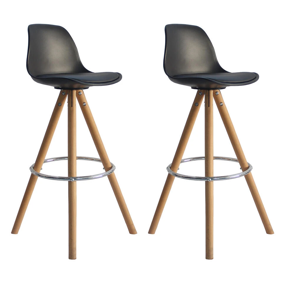 Happy Garden Stoelen TOBIAS - Zwart - Plastic 3 Happy Garden Stoelen TOBIAS - Zwart - Plastic