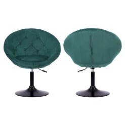 Happy Garden Stoelen EDGAR - Groen - Velvet 9 Happy Garden Stoelen EDGAR - Groen - Velvet -Leen Bakker Winkel 1000099400 0103