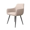 DS4U - Ravi 3.0 Eetkamerstoel Boucle - Beige -Leen Bakker Winkel 1000127149
