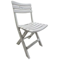 Pro Garden Progarden Klapstoel Voor Buiten/binnen - Ivoor Wit - 41 X 78 Cm