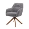 Nordic Home - Ellis Armstoel Stof - Grijs -Leen Bakker Winkel 1000170937