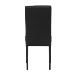 Eetkamerstoel Serge - Kunstleder - Zwart 8 Eetkamerstoel Serge - Kunstleder - Zwart -Leen Bakker Winkel 10302260 0900