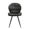 Eetkamerstoel Lenn - Stof - Antraciet 2 Eetkamerstoel Lenn - Stof - Antraciet -Leen Bakker Winkel 10302532