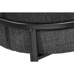 Eetkamerstoel Luigi - Stof - Antraciet -Leen Bakker Winkel 10302845 9000