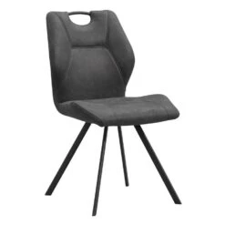 Eetkamerstoel Jesse - Antraciet -Leen Bakker Winkel 10307040 0300