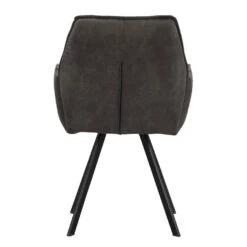 Eetkamerstoel Raf - Stof - Antraciet 7 Eetkamerstoel Raf - Stof - Antraciet -Leen Bakker Winkel 10307060 0900