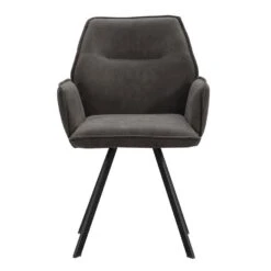 Eetkamerstoel Raf - Stof - Antraciet