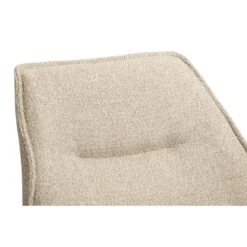 Eetkamerstoel Raffy Met Armleuning - Stof - Zand -Leen Bakker Winkel 10307089 9001