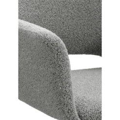 Eetkamerstoel Belle - Stof - Grijs -Leen Bakker Winkel 10307122 9001