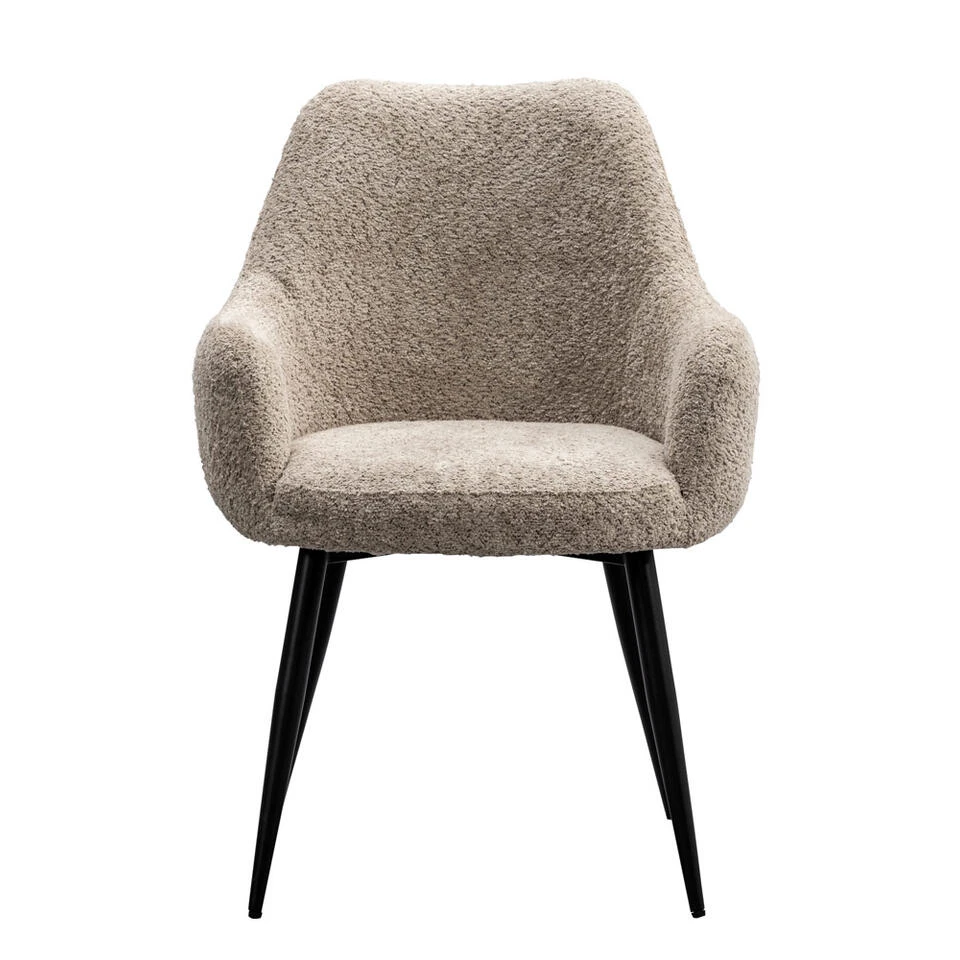 Eetkamerstoel Noah - Beige 4 Eetkamerstoel Noah - Beige - Afbeelding 2