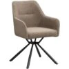 Eetkamerstoel Saar - Taupe 1 Eetkamerstoel Saar - Taupe -Leen Bakker Winkel 10307138