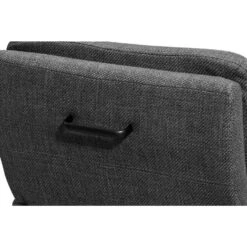 Eetkamerstoel Daniel - Stof - Antraciet -Leen Bakker Winkel 10307183 9001