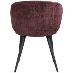 Eetkamerstoel Demi - Wijnrood -Leen Bakker Winkel 10307239 0900