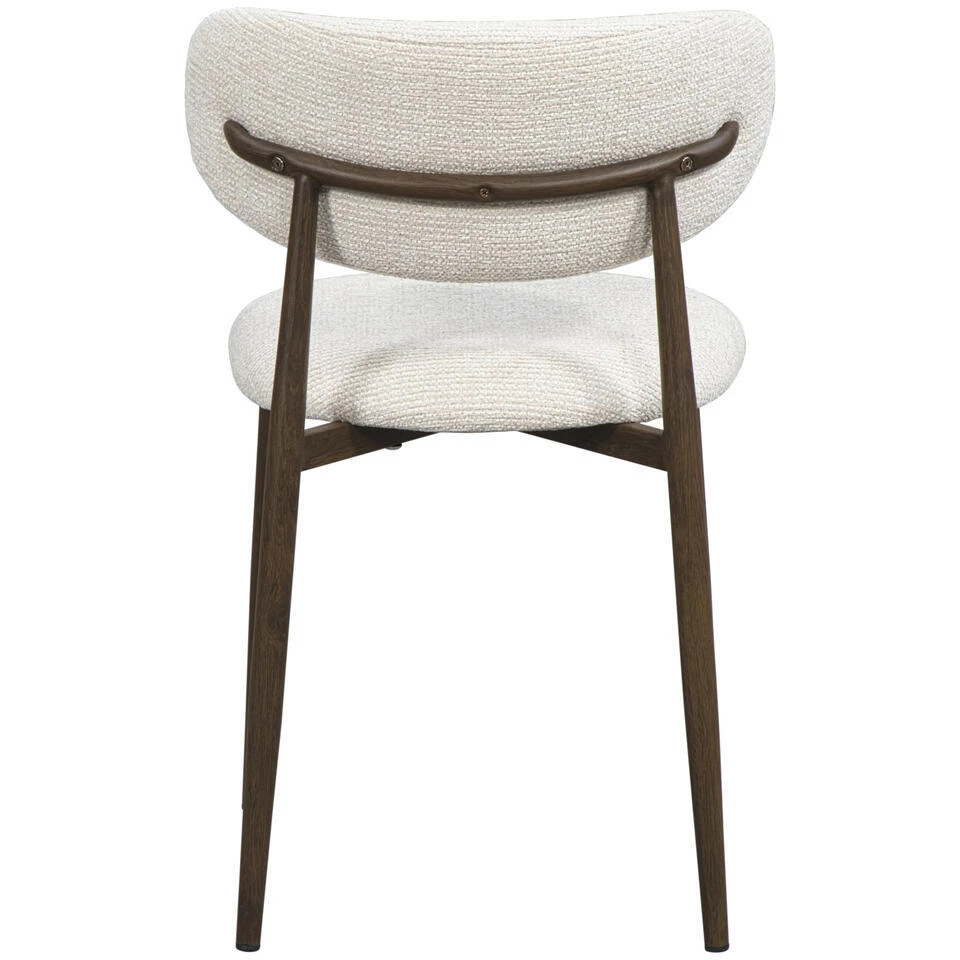 Eetkamerstoel Tibor - Crème 5 Eetkamerstoel Tibor - Crème - Afbeelding 3