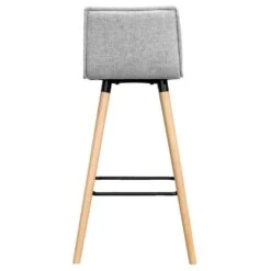 Barkruk Mariska - Lichtgrijs -Leen Bakker Winkel 11100380 0900