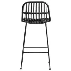 Barkruk Justin - Rotan - Zwart 8 Barkruk Justin - Rotan - Zwart -Leen Bakker Winkel 11100452 0900