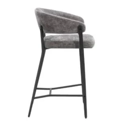 Barkruk Liv - Grijs -Leen Bakker Winkel 11159051 8000