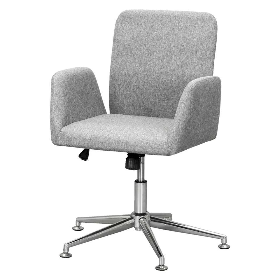 Bureaustoel Trento - Grijs 4 Bureaustoel Trento - Grijs - Afbeelding 2