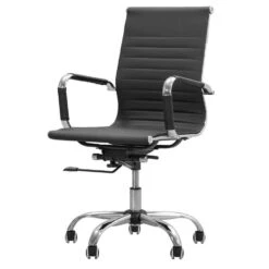 Bureaustoel Manhattan - Zwart -Leen Bakker Winkel 11201000 0301