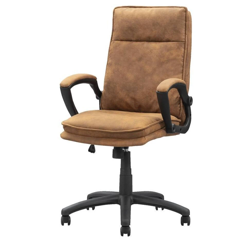 Bureaustoel Brent - Cognac 6 Bureaustoel Brent - Cognac - Afbeelding 4