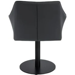 CLP Lounger Damaso Zwart Frame - Kunstleer - Grijs -Leen Bakker Winkel 13876686ea23489f8ec7af1f97f32331