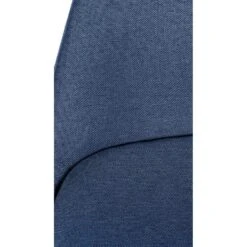 CLP Barkruk Corbin Zwart Frame - Stof - Blauw -Leen Bakker Winkel 1405bb72bce0436ab2ef7c04f5f961dc