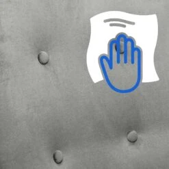 CLP Schommelstoel Sanka Fluweel - Grijs -Leen Bakker Winkel 14878daf0dfb423caf8191a8b9f4056c