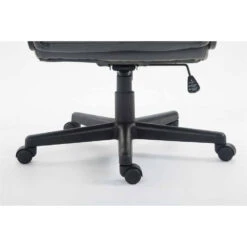 CLP Bureaustoel XL Sparta Zwart Frame - Kunstleer - Grijs -Leen Bakker Winkel 1693b02735c24d1b9d6b84bcb7835072