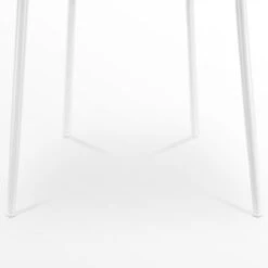 Nolon Nora-Puk Eetkamerstoel Wit - Met Armleuning - Wit Onderstel -Leen Bakker Winkel 18a4ced74d044f24af04c51c3d4151e3