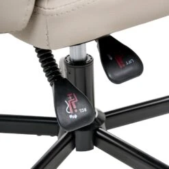 SERENE - Bureaustoel - Lichtbeige - Kunstleer -Leen Bakker Winkel 19acbe4a9bc54f9a9238db6f6a392d14