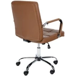 CLP Bureaustoel Ashland Chroom Frame - Kunstleer - Licht Bruin 15 CLP Bureaustoel Ashland Chroom Frame - Kunstleer - Licht Bruin -Leen Bakker Winkel 1ac0dcf5c3ac4293882fec3564d268e3