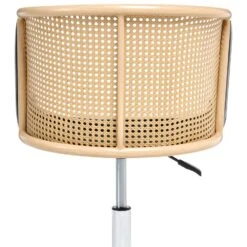 ELKHART - Bureaustoel - Zwart - Kunstleer -Leen Bakker Winkel 1b325478664145889d7fab842e749cb4