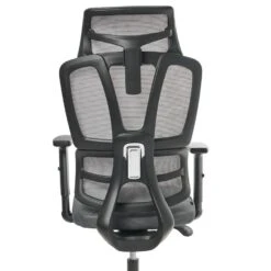 OMEGA - Bureaustoel - Zwart - Mesh -Leen Bakker Winkel 1c41348352bf49ecb061955ec347a211