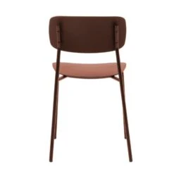 Nordic Home - Rudy Eetkamerstoel Hout - Terracotta -Leen Bakker Winkel 1c6d5321f0ac4a01a31642391758906b