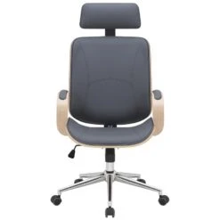 CLP Bureaustoel Dayton Chroom Frame - Kunstleer - Natura/grijs -Leen Bakker Winkel 1f83c9baef1a497d8833d0d2dad165d9