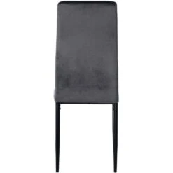 CLP Set Van 4 Eetkamerstoel Savino Fluweel - Grijs -Leen Bakker Winkel 20bf18561eb3437e823a4afcec7c10f5