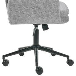 CONSTANTIA - Bureaustoel - Lichtgrijs - Polyester -Leen Bakker Winkel 21766341ee664ebb9b4e7b6330f4904a