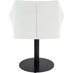 CLP Lounger Damaso Zwart Frame - Kunstleer - Wit -Leen Bakker Winkel 25424fe441fd4f3f99b2f43650462797