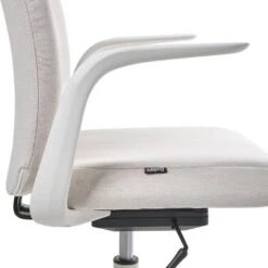 CAPTAIN - Bureaustoel - Lichtbeige - Polyester -Leen Bakker Winkel 25653aa05ebb424e87f84787f1a278af