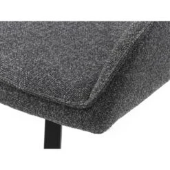 Eetkamerstoel Donkergrijs Stof - Draaibaar - 58x59x83cm - Alma - Set Van 2 -Leen Bakker Winkel 25c85d59777e47feb29c0f9172255def