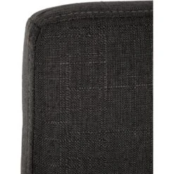 CLP Barkruk Freeport Zwart Frame - Stof - Donkergrijs -Leen Bakker Winkel 26aefdf83a174a5b9b40381f49a1e20d