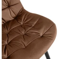 CLP Eetkamerstoel Rossford Zwart Frame - Fluweel - Bruin 14 CLP Eetkamerstoel Rossford Zwart Frame - Fluweel - Bruin -Leen Bakker Winkel 280825504af548c0b43d5db2bb357564