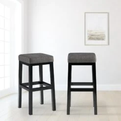 CLP Barkruk Taylor Zwart Frame - Stof - Grijs 11 CLP Barkruk Taylor Zwart Frame - Stof - Grijs -Leen Bakker Winkel 281d84a1fab54287a60724c22b361b7b