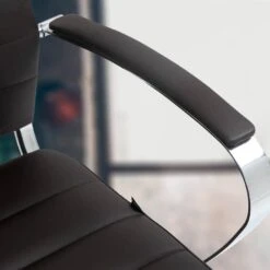 CLP Bureaustoel Oakland Chroom Frame - Echt Leer - Bruin -Leen Bakker Winkel 2aaa306b5177428c9a0e02b5429e49f7