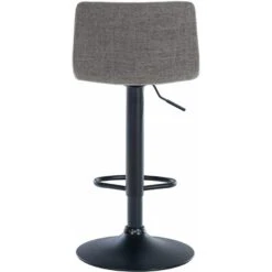 CLP Set Van 2 Barkruk Branford Zwart Frame - Stof - Licht Grijs -Leen Bakker Winkel 2df052ecdb8c4722aeeb26a2eb4e403e