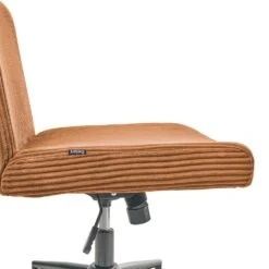 GEDDES - Bureaustoel - Goudbruin - Corduroy -Leen Bakker Winkel 2f3500d4d4b94f9bbe2fe3e0d0eea43e